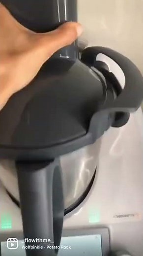 Slicing potatoes with Thermomix cutter