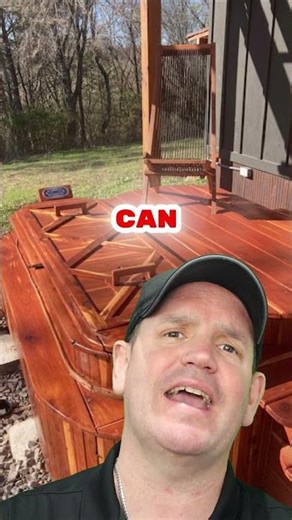 Check Out This STUNNING Deck With a Stock Tank Hot Tub! 🔥