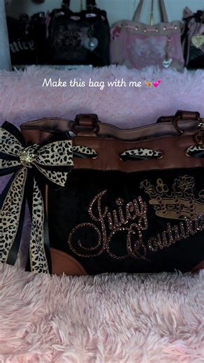 Create Your Own Juicy Couture Bag Tutorial