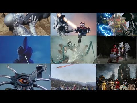 All Super Sentai Final Boss Death Moment (1975-2024)