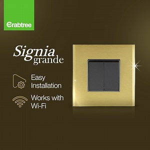 180K views · 15 reactions | Smart technology that comes with a stunning finish and look that adds a touch of luxury to your decor. Buy now: https://bit.ly/3DQusWD #SigniaSmart #Crabtree #Crabtreelife | Crabtree | Facebook