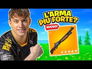 L'ARMA PIÙ FORTE DEL CAPITOLO 5 DI FORTNITE!
