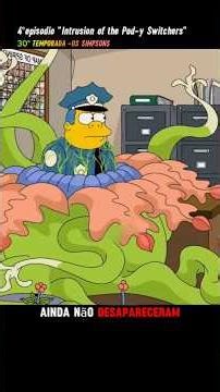Springfield foi tomada por plantas alienígenas PT2#simpsons #cartoons #cartoon #desenho #thesimpsons