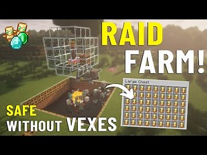Easy Minecraft Raid Farm 1.21 Best Design