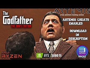 RPCS3 v0.0.24 | The Godfather The Don's Edition 1.00 , In-game 4KUHD, | Artemis PS3 Cheats Enabled