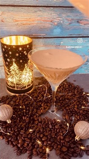 Jingle Bell Java wait into the New Year with the creamy affogato martini! #coffeedrinks #affogato
