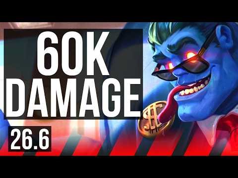 DR. MUNDO vs MORDEKAISER (TOP) | 60K damage, 7k gold comeback | EUNE Grandmaster | 26.6
