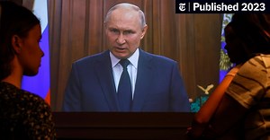 Russia-Ukraine War: A Visibly Angry Putin Stresses Failure of Wagner Revolt