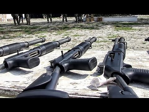 Benelli M4 Super 90/M1014 Shotgun Range • U.S. Marines