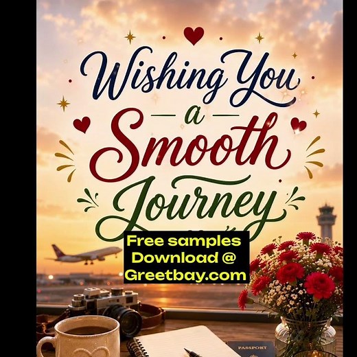 Wishing You a Smooth Journey – Travel Video Message for WhatsApp