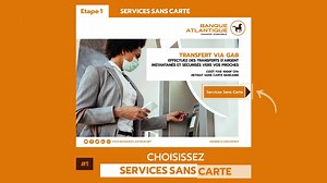 📱 [ATLANTIQUE MOBILE — TRANSFERT VERS GAB] Avec l'application « Atlantique Mobile », transférez jusqu'à 300 000 FCFA par transaction vers un guichet automatique Banque Atlantique dans toute la zone UEMOA. Plafond journalier : 600 000 FCFA. Comment ça marche ? Cliquez sur le lien de la vidéo de démo 👇 #BanqueAtlantiqueGroupe #GrandirEnsemble | Banque Atlantique Groupe