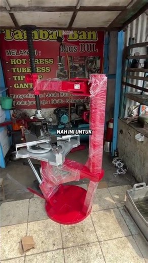Mesin Ganti Ban Manual Tenaga Nasi Pecel Tanpa Kompresor untuk Motor dan Mobil #alatgantibanmanual #