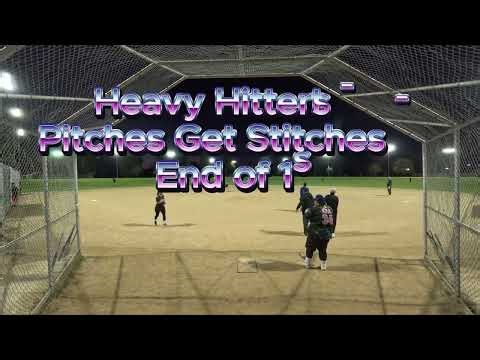 Playoff - Heavy Hitters vs Pitches Get Stitches March 9,2026 - Adult Slow-pitch Softball