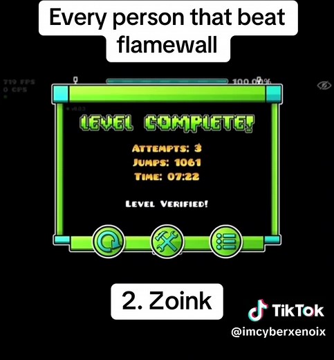 How to Beat Flamewall in Geometry Dash