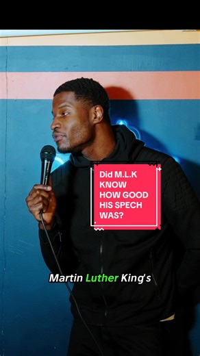 Y’all think #MLK KNEW how 🔥 the “I Have A Dream” speech was? I think he did. Enjoy this joke. #mlkday #fyp #standup #nekowhite