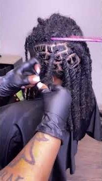 Loc Retwists with 3 Strand Twists
