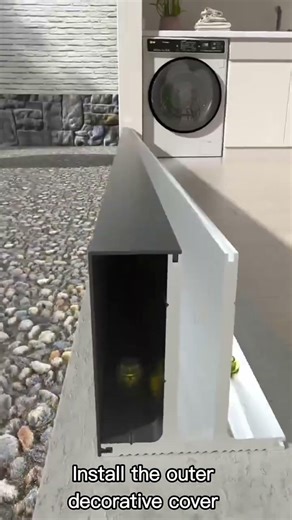 T-shaped trench installation process, simple and sturdy