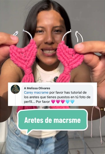 Tutorial de Aretes de Macramé Paso a Paso