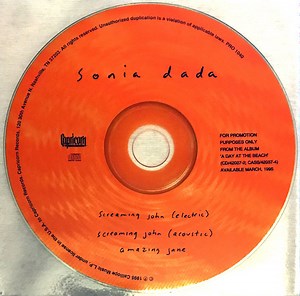 Sonia Dada – Screaming John (1995, CD)
