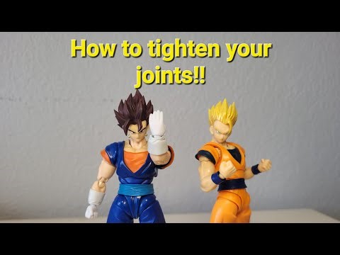 S.H.Figuarts Dragonballz. How to tighten loose joints!!!! I Tutorial. I