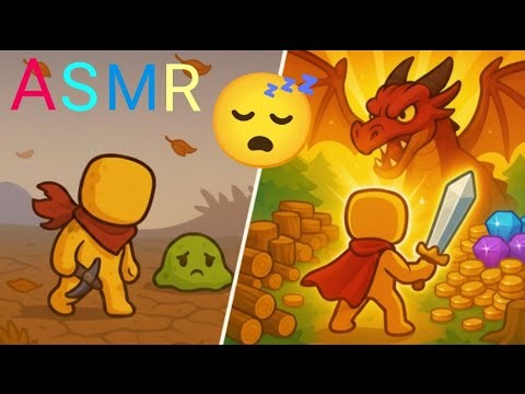 XP Hero ASMR Playthrough 🆙 EP 1 | Soft Whispers & XP Grinding Tingles 💤