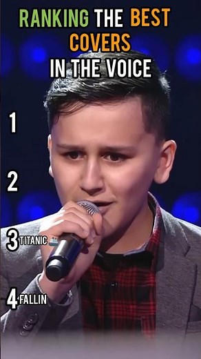 Ranking THE BEST COVERS in the voice #shorts