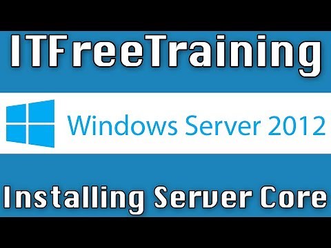 Installing Server Core 2012 R2