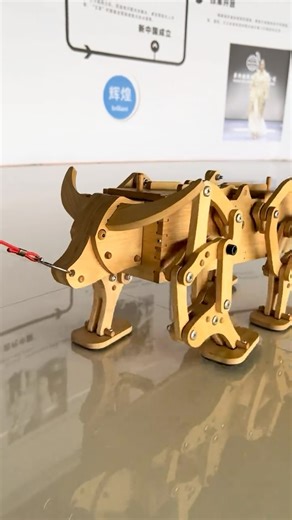 NioToys on Instagram: "Watch this wooden cow come to life! 🐄✨ Our walking wooden cow model combines craftsmanship with motion, creating a charming, mechanical masterpiece. Perfect for collectors, animal lovers, or anyone who appreciates the beauty of intricate woodwork. Let this rustic beauty stroll through your space! 🌿 #WalkingWoodenCow #WoodenArt #MechanicalModel #RusticCharm”"
