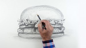 How to Draw a Simple Burger