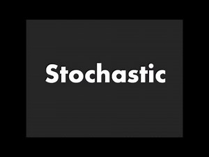 How to Pronounce Stochastic