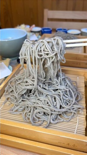 Traditional 100% Buckwheat Soba #japanesefood