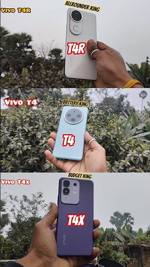 Vivo T4R 5G And Vivo T4 5G And Vivo T4X 5G Smartphone || Under 25000 Ruppes Best Vivo Smartphone 🔥