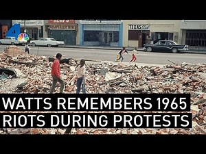 1965, 1992, 2020: Officers and Citizens in Watts Take a Knee to Stop History Repeating | NBCLA