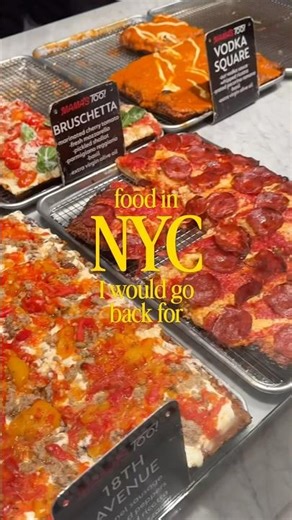 BEST food in NYC! 🍕🗽