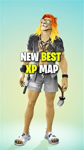 The *BEST* XP Map to LEVEL UP FAST in Fortnite Chapter 7!
