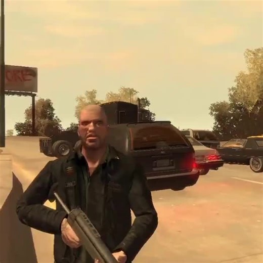 GTA TLAD - Cars vs grenade launcher 2