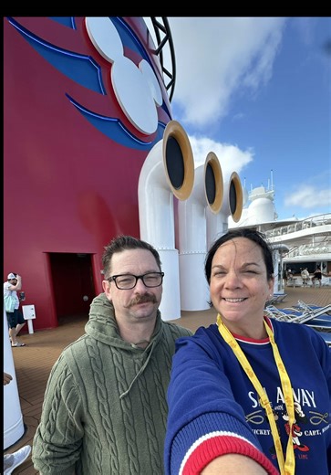 I was up close and personal with the horns on the Disney Wish during our sail away from Port Canaveral Don’t mind the hair blowing in the wind I was testing out the Meta Glasses I’d go for Christmas. #disneywish #disneyhorns #disneycruiseline #sailwithdisney #disneytravelprofessional @Disney Parks