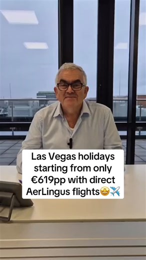 89 reactions · 17 comments | Las Vegas holidays from €619pp✈️朗 Includes: ✈️Direct Return Flights from Dublin 5 nights in the 4* MGM Grand Hotel & Casino travel January from €619pp Or 5 nights nights 5* Caesars Palace travel November from €769pp ✈️Prices based on 2 sharing ☎️Book online via the link above or call our Travel Experts to book on 01-6995329 ✈️We are Ireland’s ITAA Travel Agency of the Year 2024 | Click&Go | Facebook