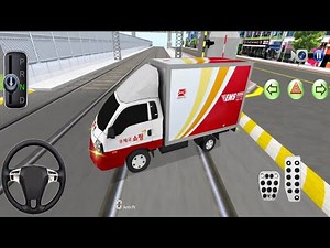 New Kia Bongo cargo truck Ready For Parking - 3D Driving Class - Android Gameplay