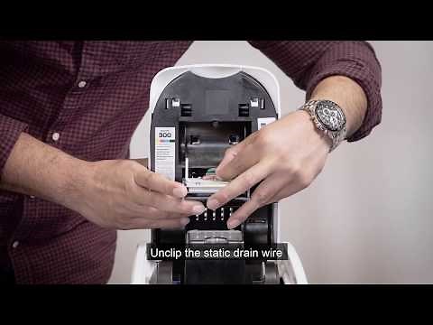 Magicard 300 - How To Change the Printhead