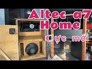 altec a7 -500h magnificents bản nối tiếp cấu hình 8ohm TP review giới thiệu đến quý vj các bạn
