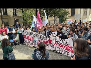 "Bloquons tout": des manifestants devant la Sorbonne à Paris | AFP Images