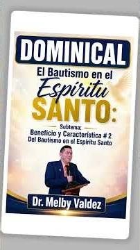 ☝️Dominical Lección 13 | Bautismo en el Espíritu SANTO🔥