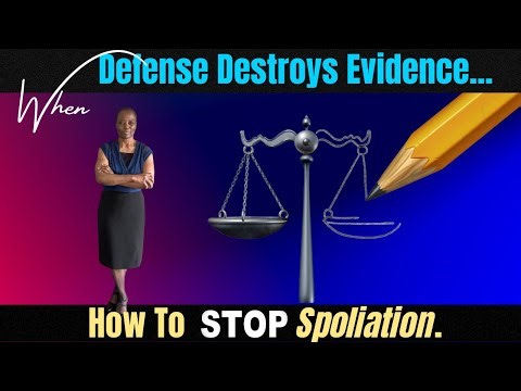 How To Prevent Defense From Destroying Documents. When Defense Must Preserve Discovery-Evidence.