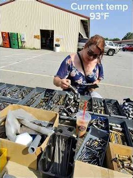 She heard my prices and almost cleaned me out!