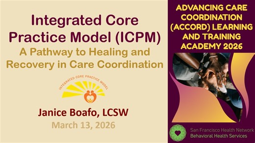 ACCORD 03 Integrated Core Practice Model (ICPM)