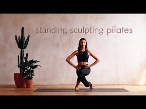 Sculpting Standing Balance Pilates Routine | 14 Minute Workout