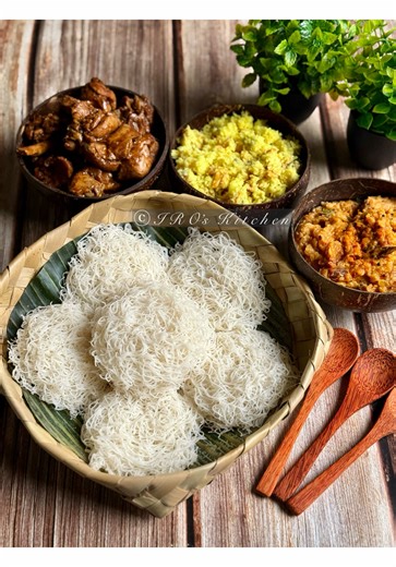 Delicious String Hoppers Combo for Lunch