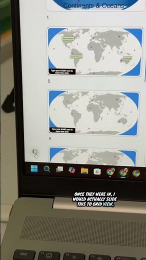 Grid View in Google Slides