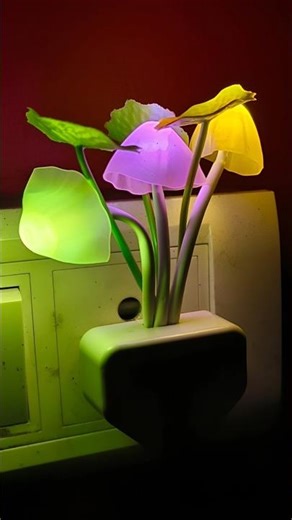Mushroom LED night light review | 😱 Raat hote hi ye light khud on ho jaati hai